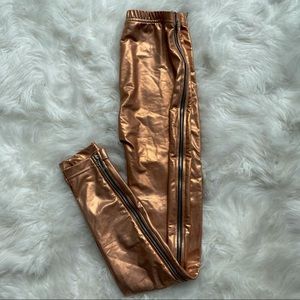 American Apparel Metallic Leggings